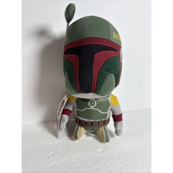 Star Wars Other - Star Wars Boba Fett 9" Plush Green Comic Images Stuffed Animal NEW